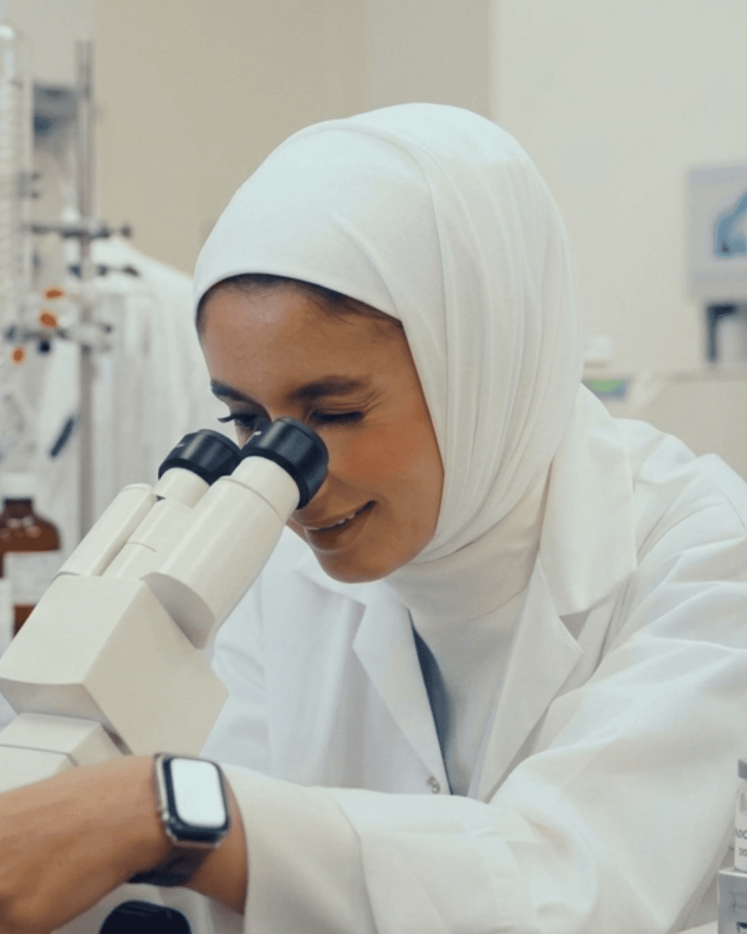 Young researchers and scientists collaborating in a research setting